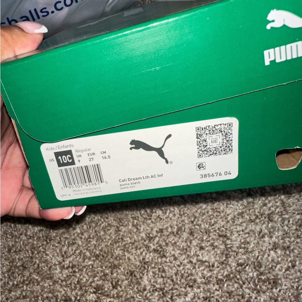 Toddler girls puma sneakers